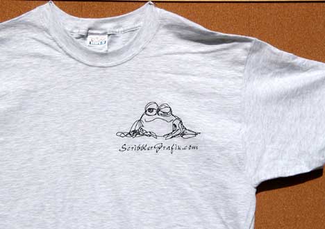 Scribbler Grafix Frog T-Shirt
