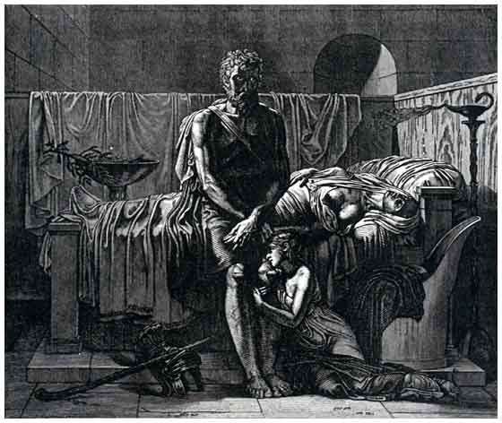 The Return of Marcus Sextus by Pierre Guerin.