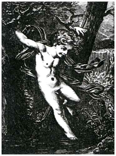 The Zephyr by Pierre-Paul Prudhon.